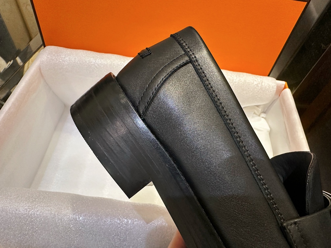 에르메스 오버사이즈 KELLY 버클 핫 로퍼 “35SIZE – 40SIZE” - 상세 이미지