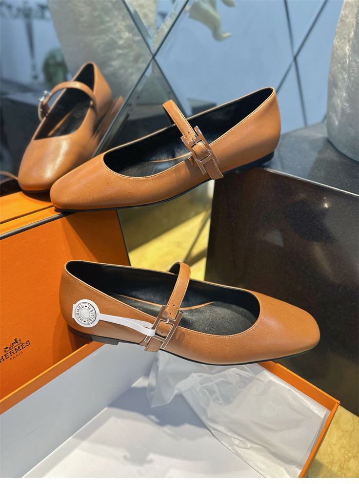 Hermes 에르메스 제인 발레플랫 슈즈 레플리카 4번 이미지 - 신발 | 세미샵 레플리카 사이트