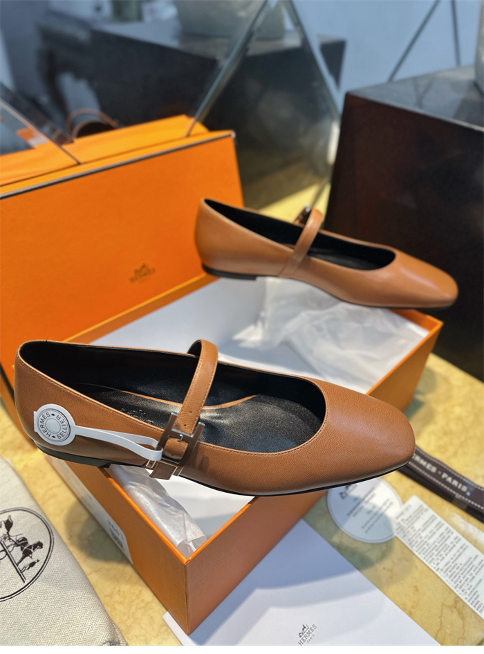 Hermes 에르메스 제인 발레플랫 슈즈 레플리카 5번 이미지 - 신발 | 세미샵 레플리카 사이트