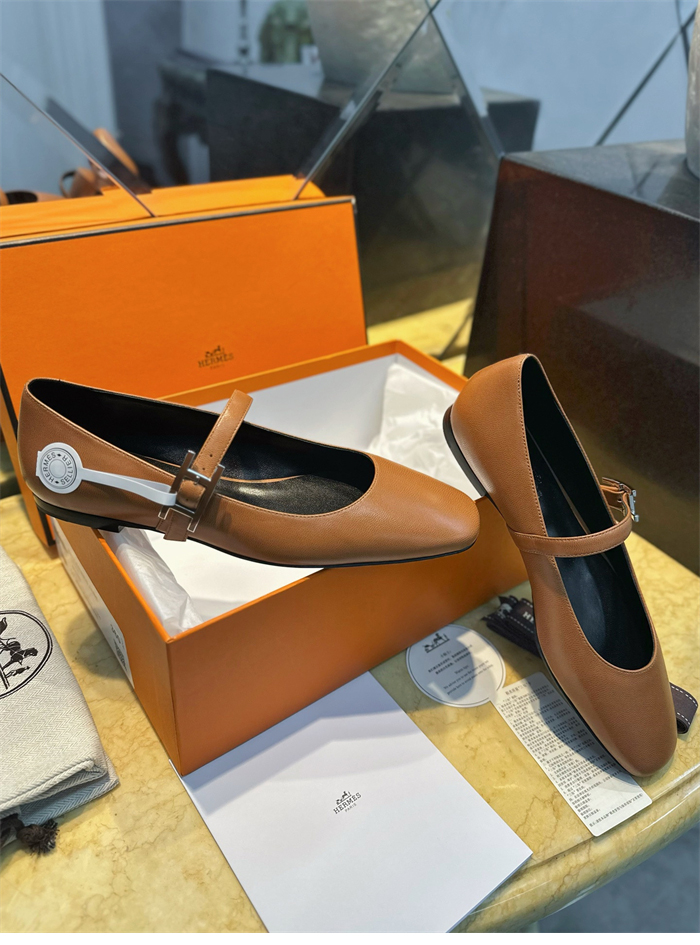 Hermes 에르메스 제인 발레플랫 슈즈 레플리카 8번 이미지 - 신발 | 세미샵 레플리카 사이트