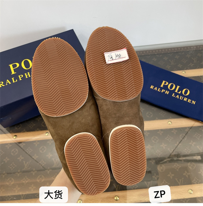 폴로 랄프로렐 포니 스웨이드 스니커즈 - 상세 이미지