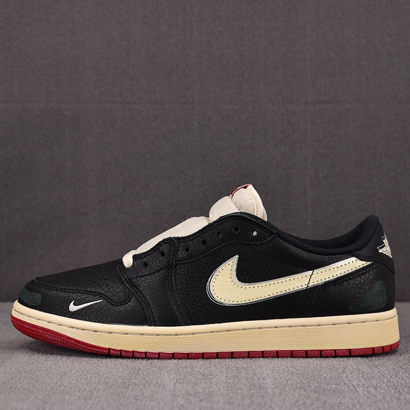 P R A D A 나이키 x 나이젤 실베스터 에어조던 1 레트로 로우 OG 베러 위드 타임 레플리카 1번 이미지 - 신발 | 세미샵 레플리카 사이트
