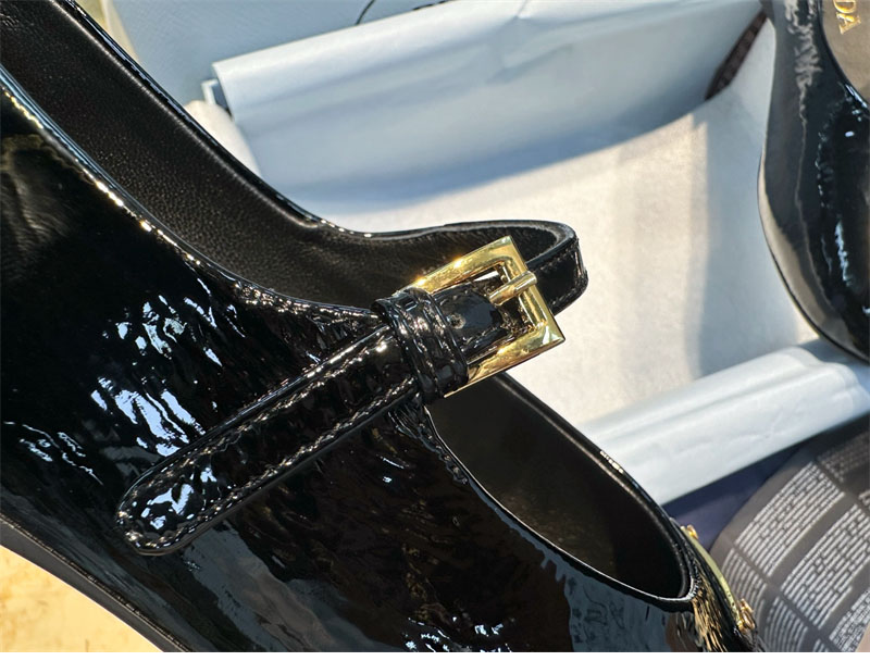 프라다 프라다 나플락 페이턴트 레더 발레리나 플랫 슈즈 레플리카 14번 이미지 - 신발 | 세미샵 레플리카 사이트