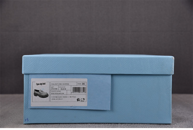 P R A D A 프라다 브러쉬드 페이턴트 러버 솔 로퍼 레플리카 5번 이미지 - 신발 | 세미샵 레플리카 사이트