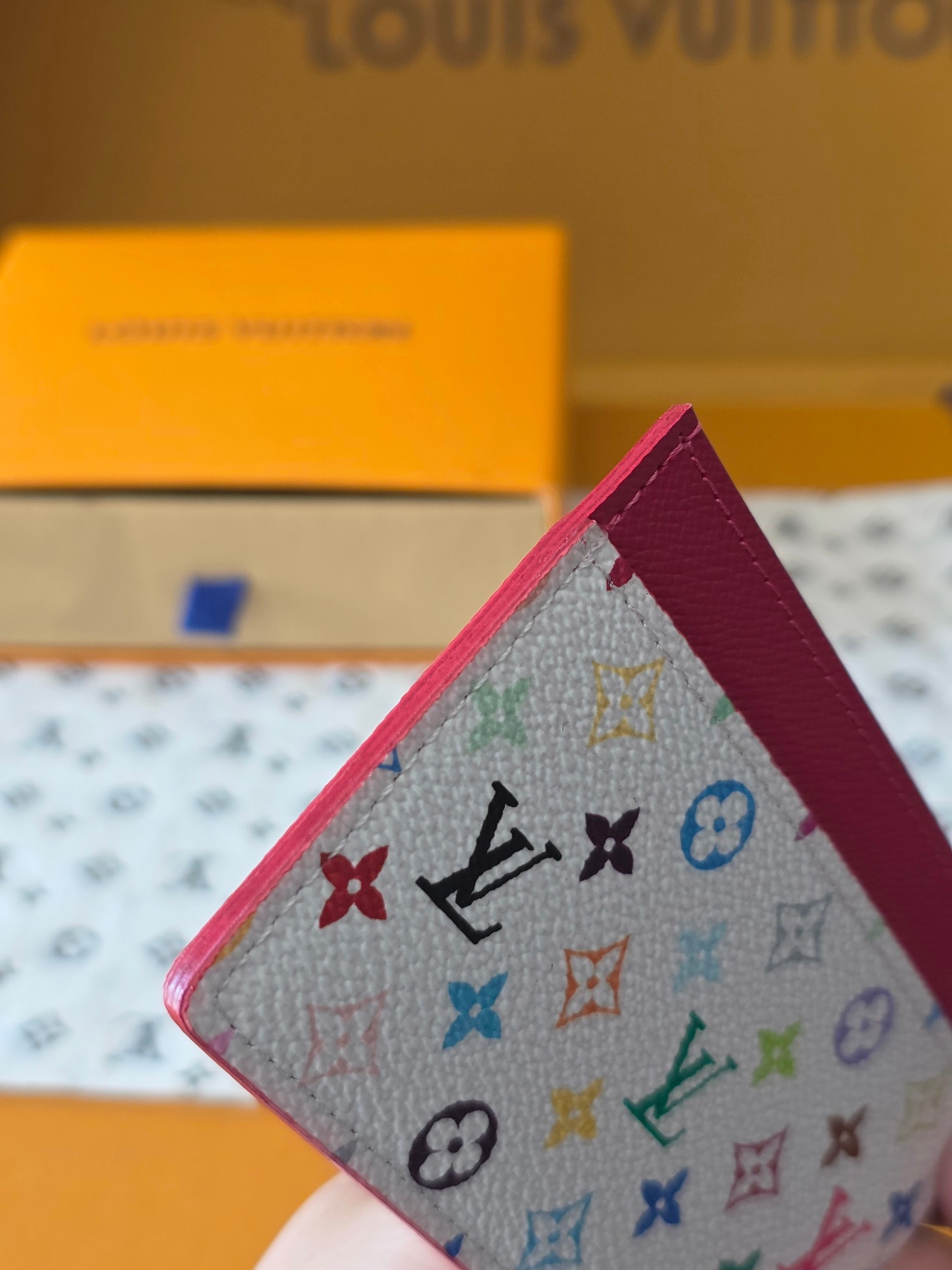 Louis Vuitton 루이비통 포르트 카르트 심플 모노그램 멀티컬러 레플리카 3번 이미지 - 지갑 | 세미샵 레플리카 사이트