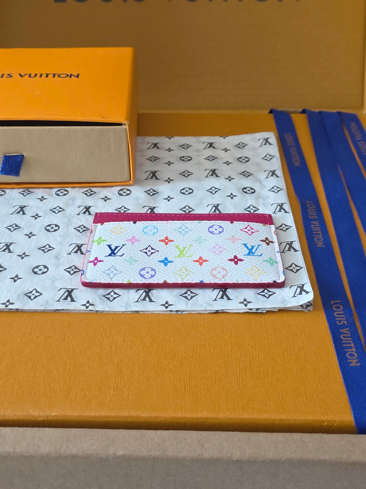 Louis Vuitton 루이비통 포르트 카르트 심플 모노그램 멀티컬러 레플리카 4번 이미지 - 지갑 | 세미샵 레플리카 사이트