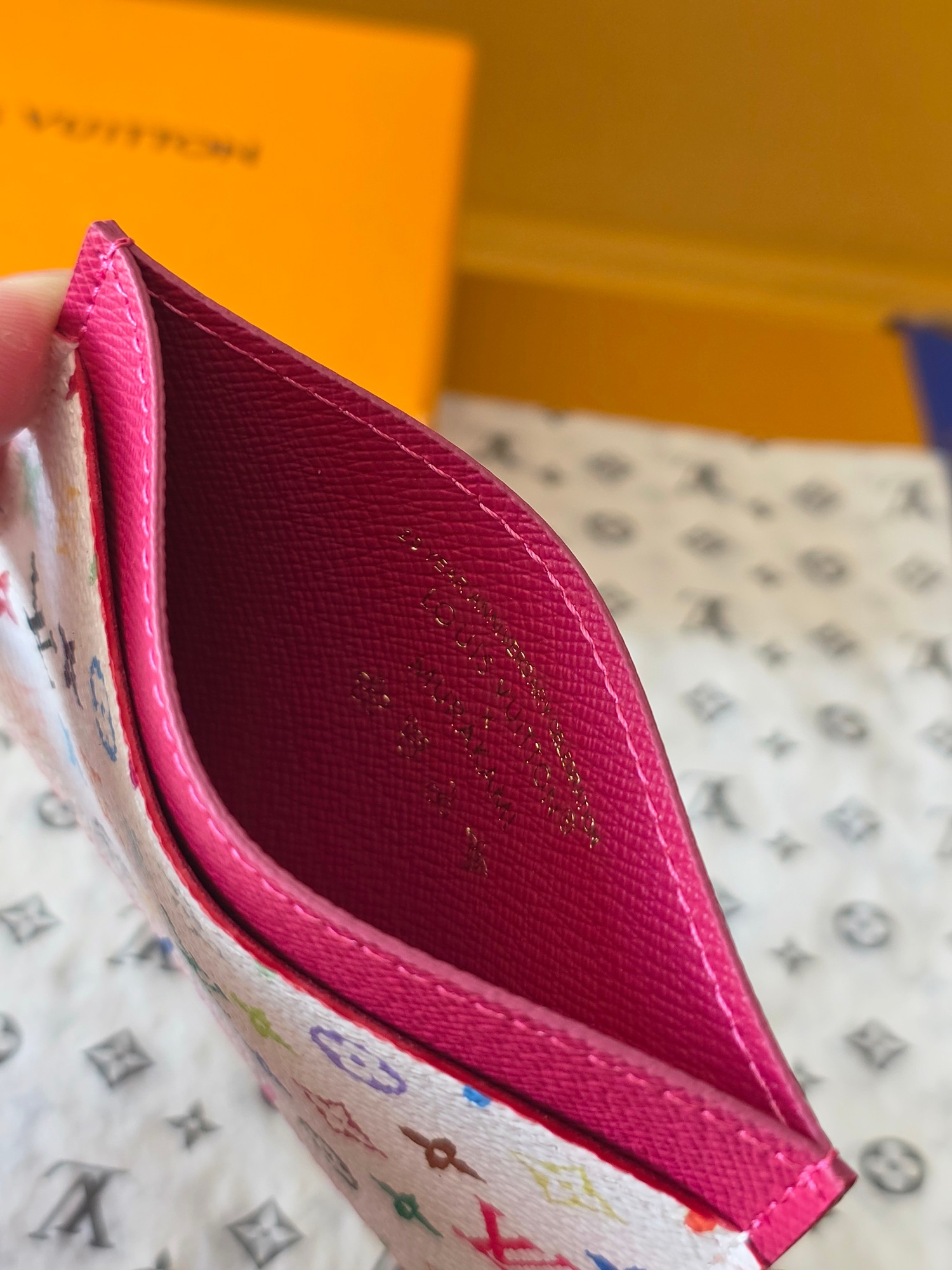 Louis Vuitton 루이비통 포르트 카르트 심플 모노그램 멀티컬러 레플리카 6번 이미지 - 지갑 | 세미샵 레플리카 사이트