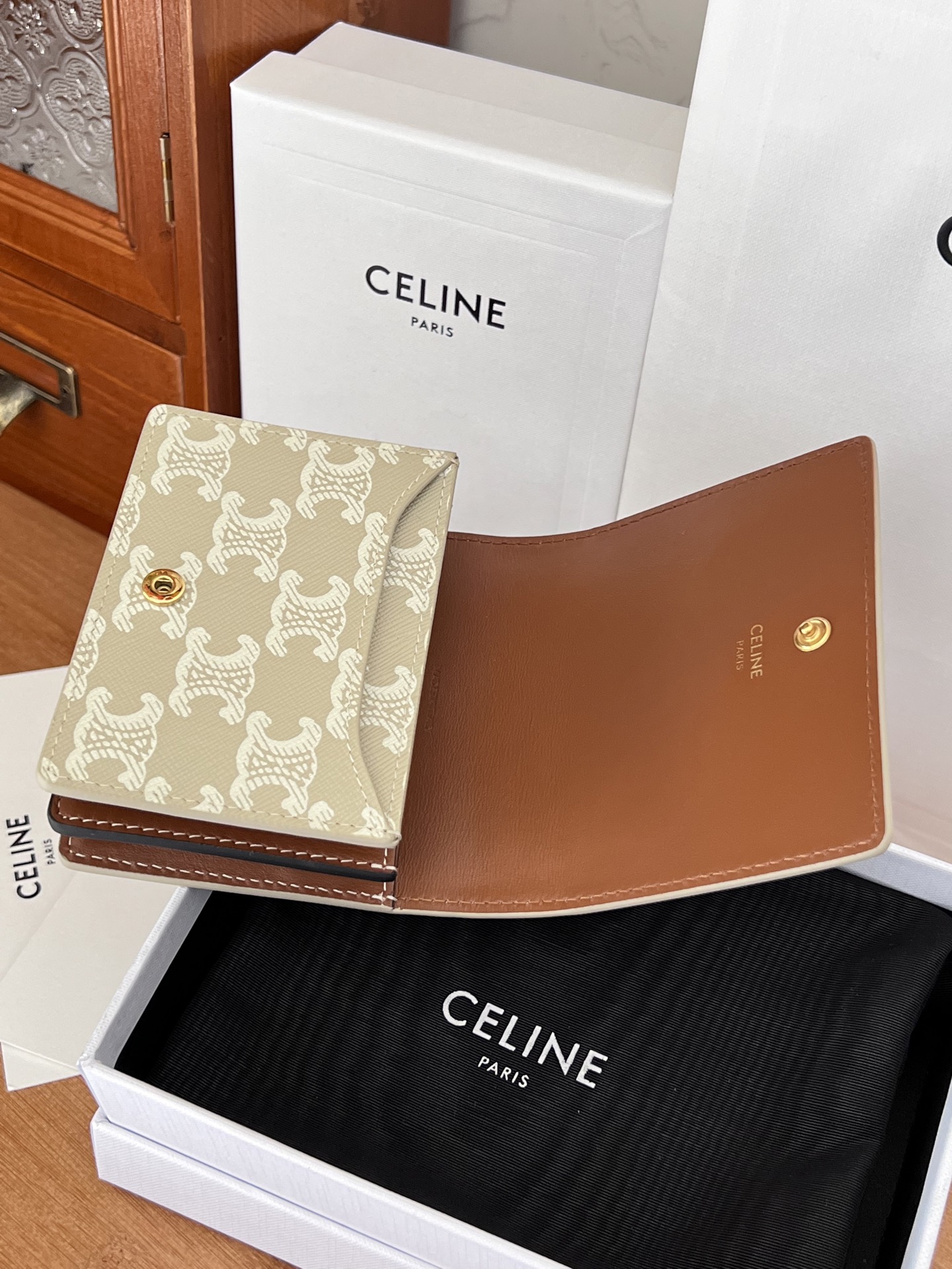 셀린느 셀린느 트리오페 컴팩트 월릿 레플리카 14번 이미지 - 지갑 | 세미샵 레플리카 사이트