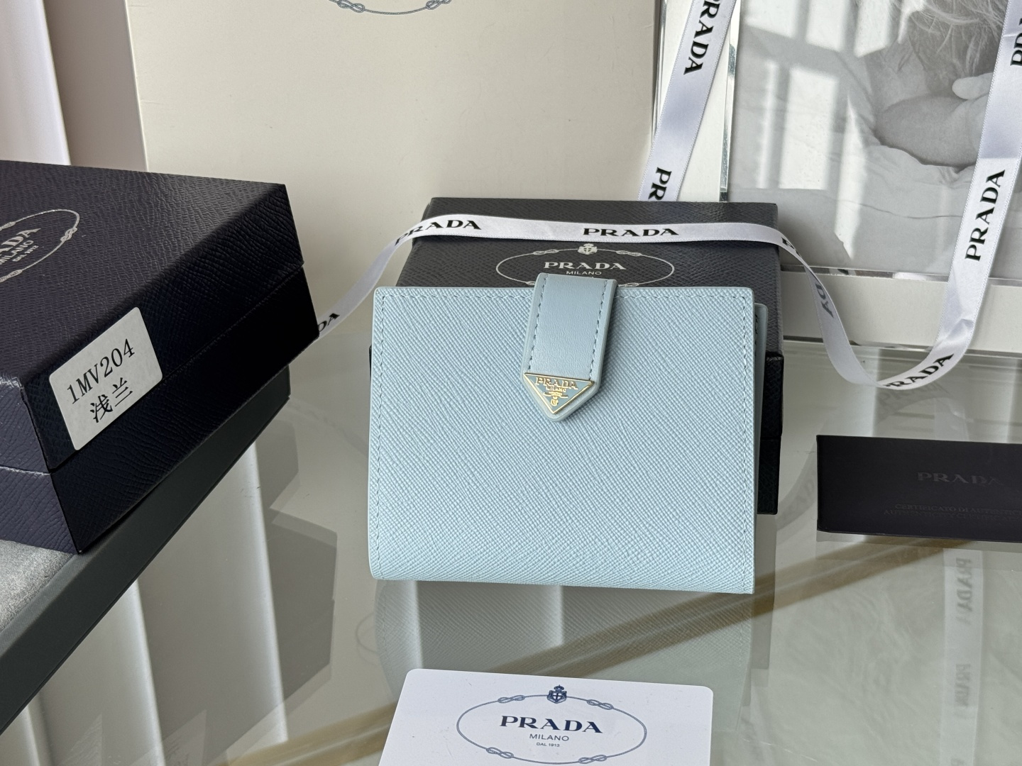 프라다 프라다 사피아노 레더 월릿 레플리카 8번 이미지 - 지갑 | 세미샵 레플리카 사이트