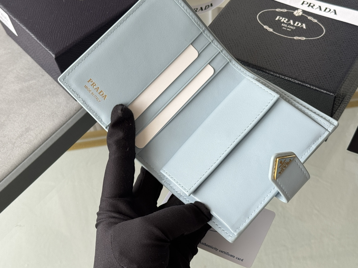 프라다 프라다 사피아노 레더 월릿 레플리카 12번 이미지 - 지갑 | 세미샵 레플리카 사이트