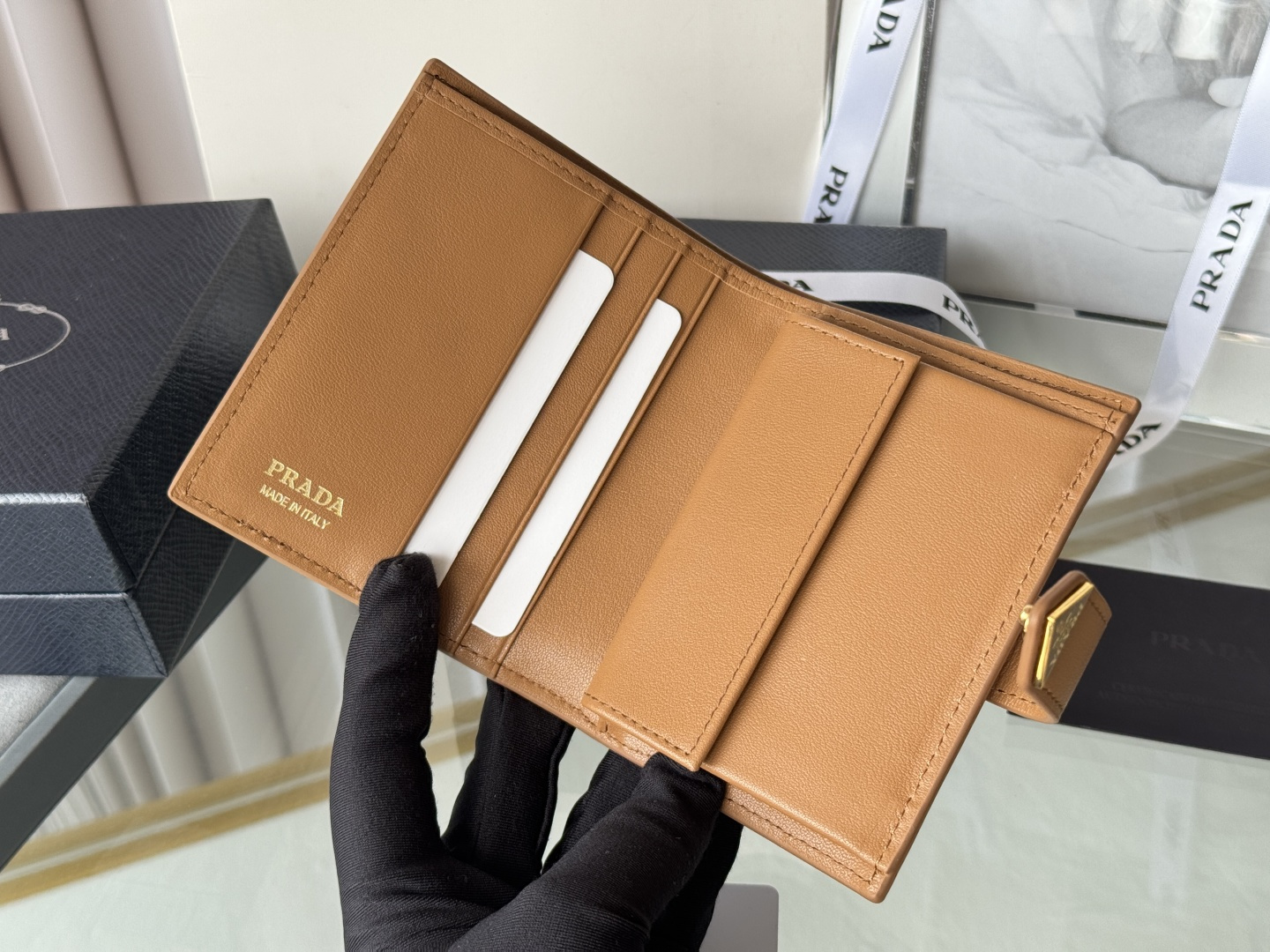 프라다 프라다 사피아노 레더 월릿 레플리카 17번 이미지 - 지갑 | 세미샵 레플리카 사이트