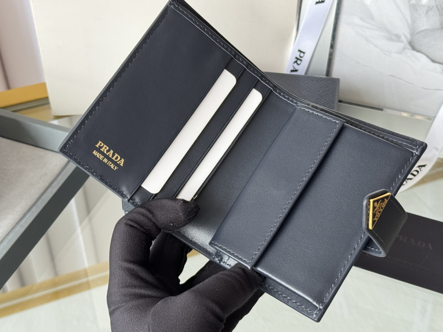 프라다 프라다 사피아노 레더 월릿 레플리카 27번 이미지 - 지갑 | 세미샵 레플리카 사이트