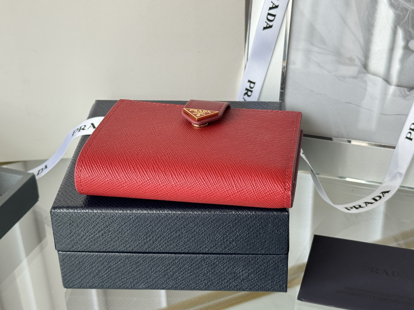 프라다 프라다 사피아노 레더 월릿 레플리카 41번 이미지 - 지갑 | 세미샵 레플리카 사이트