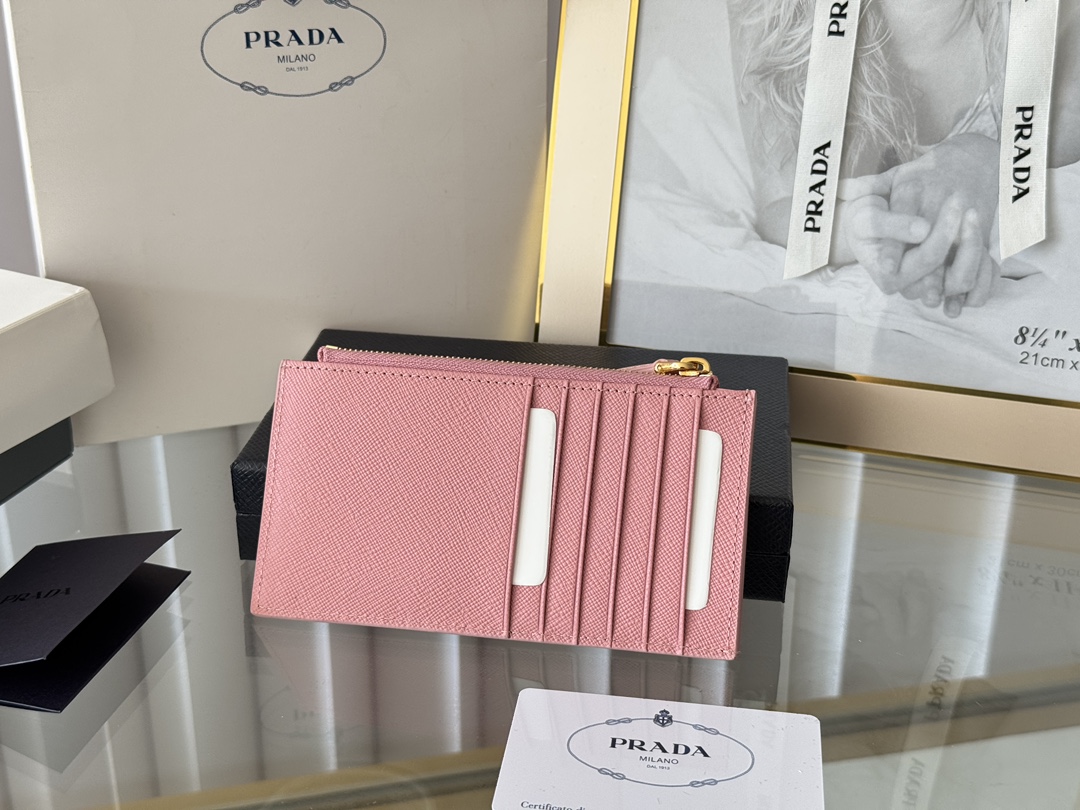 프라다 프라다 사피아노 레더 카드 홀더 레플리카 4번 이미지 - 지갑 | 세미샵 레플리카 사이트