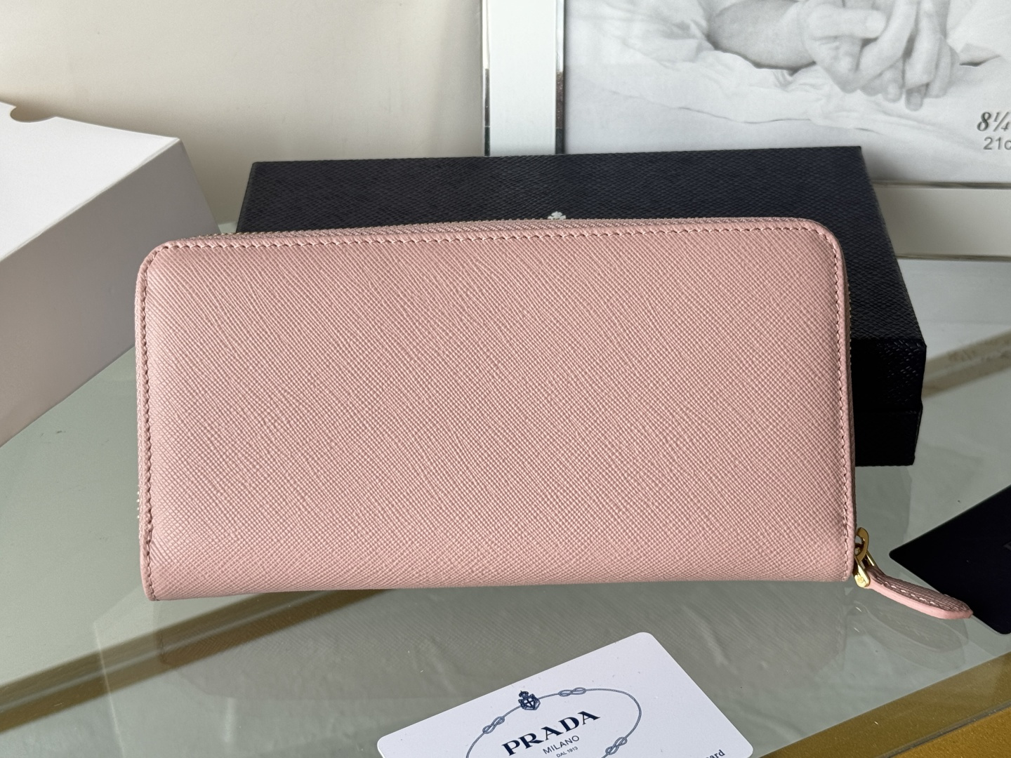 프라다 프라다 사피아노 지퍼 어라운드 레플리카 4번 이미지 - 지갑 | 세미샵 레플리카 사이트
