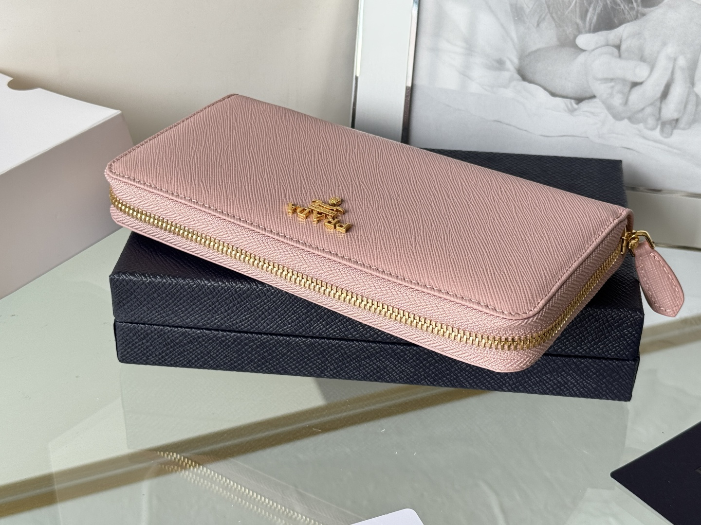 프라다 프라다 사피아노 지퍼 어라운드 레플리카 5번 이미지 - 지갑 | 세미샵 레플리카 사이트