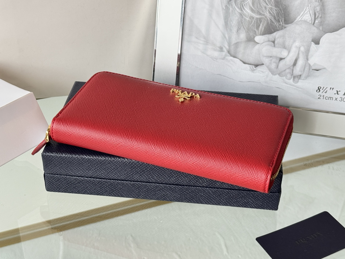 프라다 프라다 사피아노 지퍼 어라운드 레플리카 27번 이미지 - 지갑 | 세미샵 레플리카 사이트