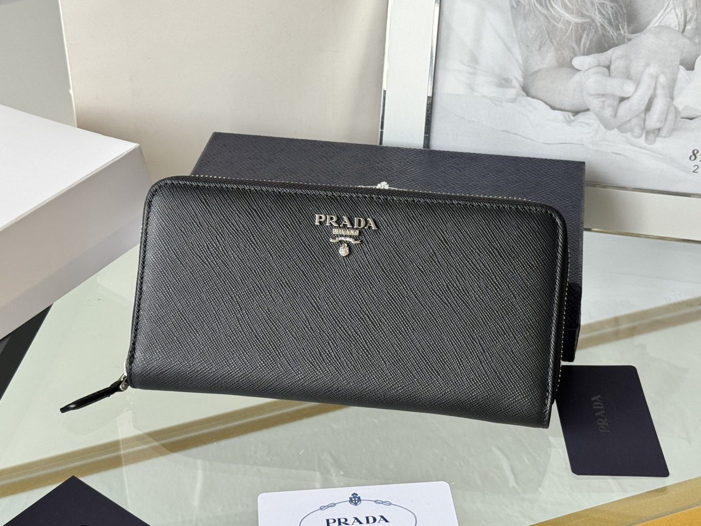 프라다 프라다 사피아노 지퍼 어라운드 레플리카 31번 이미지 - 지갑 | 세미샵 레플리카 사이트