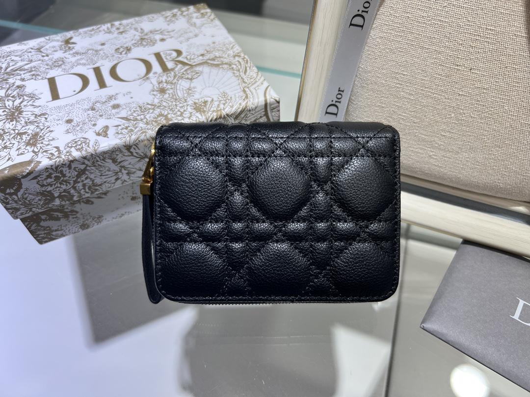 D I O R Dior Caro Compact Zipped Wallet 레플리카 2번 이미지 - 지갑 | 세미샵 레플리카 사이트