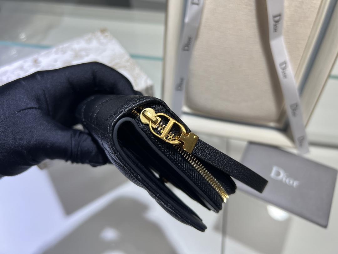 D I O R Dior Caro Compact Zipped Wallet 레플리카 4번 이미지 - 지갑 | 세미샵 레플리카 사이트