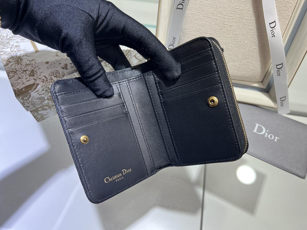 D I O R Dior Caro Compact Zipped Wallet 레플리카 5번 이미지 - 지갑 | 세미샵 레플리카 사이트