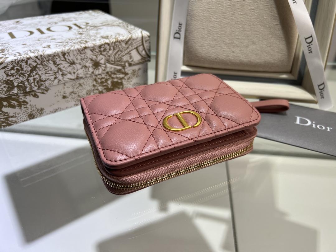D I O R Dior Caro Compact Zipped Wallet 레플리카 10번 이미지 - 지갑 | 세미샵 레플리카 사이트