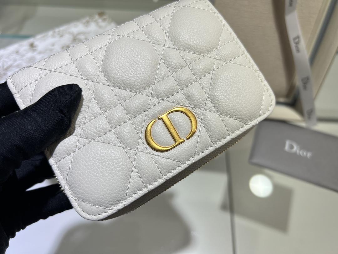 D I O R Dior Caro Compact Zipped Wallet 레플리카 15번 이미지 - 지갑 | 세미샵 레플리카 사이트