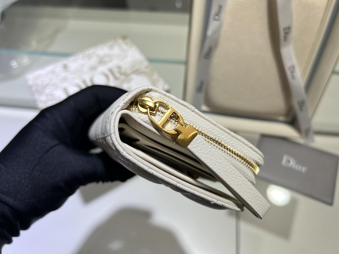 D I O R Dior Caro Compact Zipped Wallet 레플리카 16번 이미지 - 지갑 | 세미샵 레플리카 사이트