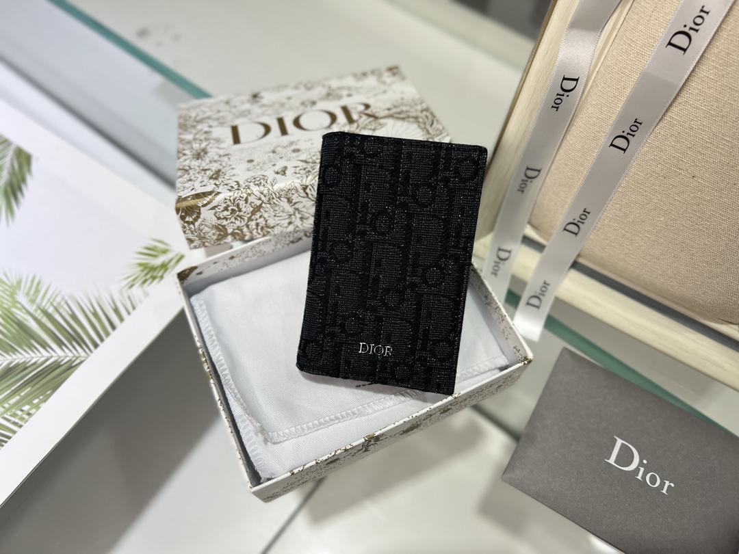 D I O R Dior Fold Card Holder 레플리카 1번 이미지 - 지갑 | 세미샵 레플리카 사이트