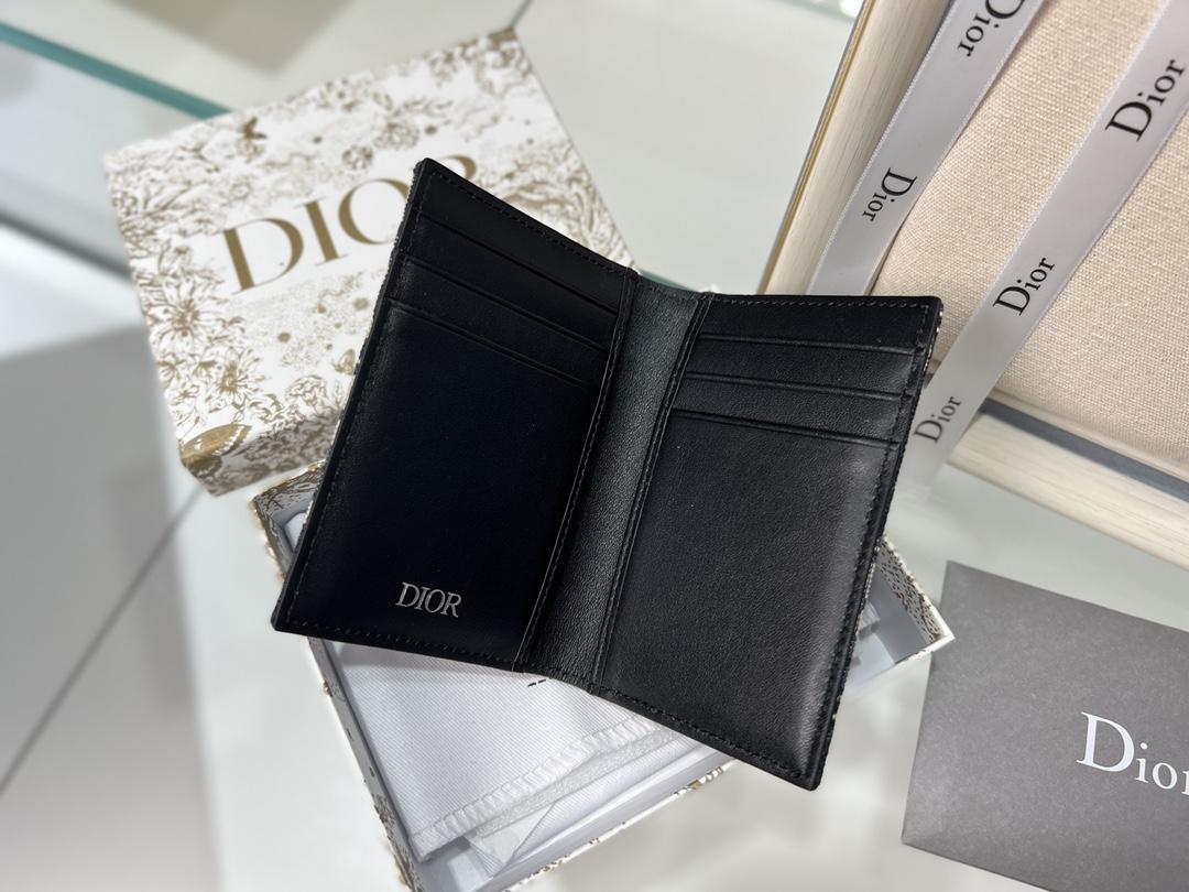 D I O R Dior Fold Card Holder 레플리카 2번 이미지 - 지갑 | 세미샵 레플리카 사이트