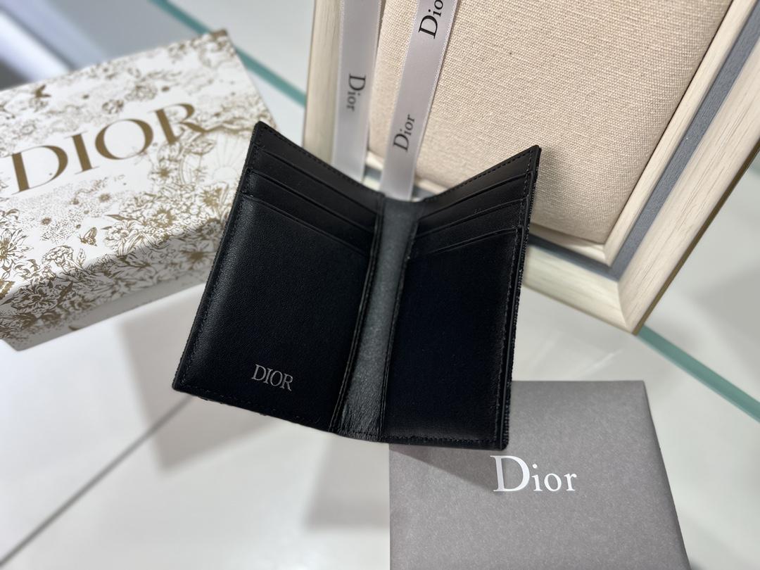 D I O R Dior Fold Card Holder 레플리카 5번 이미지 - 지갑 | 세미샵 레플리카 사이트