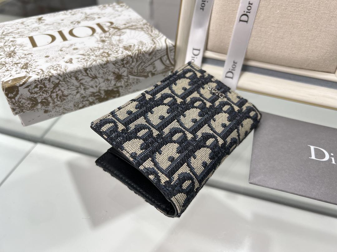 D I O R Dior Fold Card Holder 레플리카 10번 이미지 - 지갑 | 세미샵 레플리카 사이트