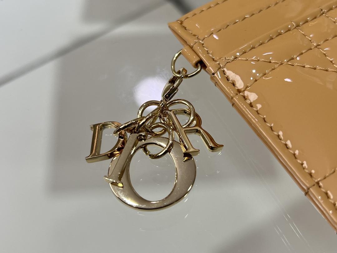 D I O R Dior Lady Patent Cannage Card Holder 레플리카 9번 이미지 - 지갑 | 세미샵 레플리카 사이트