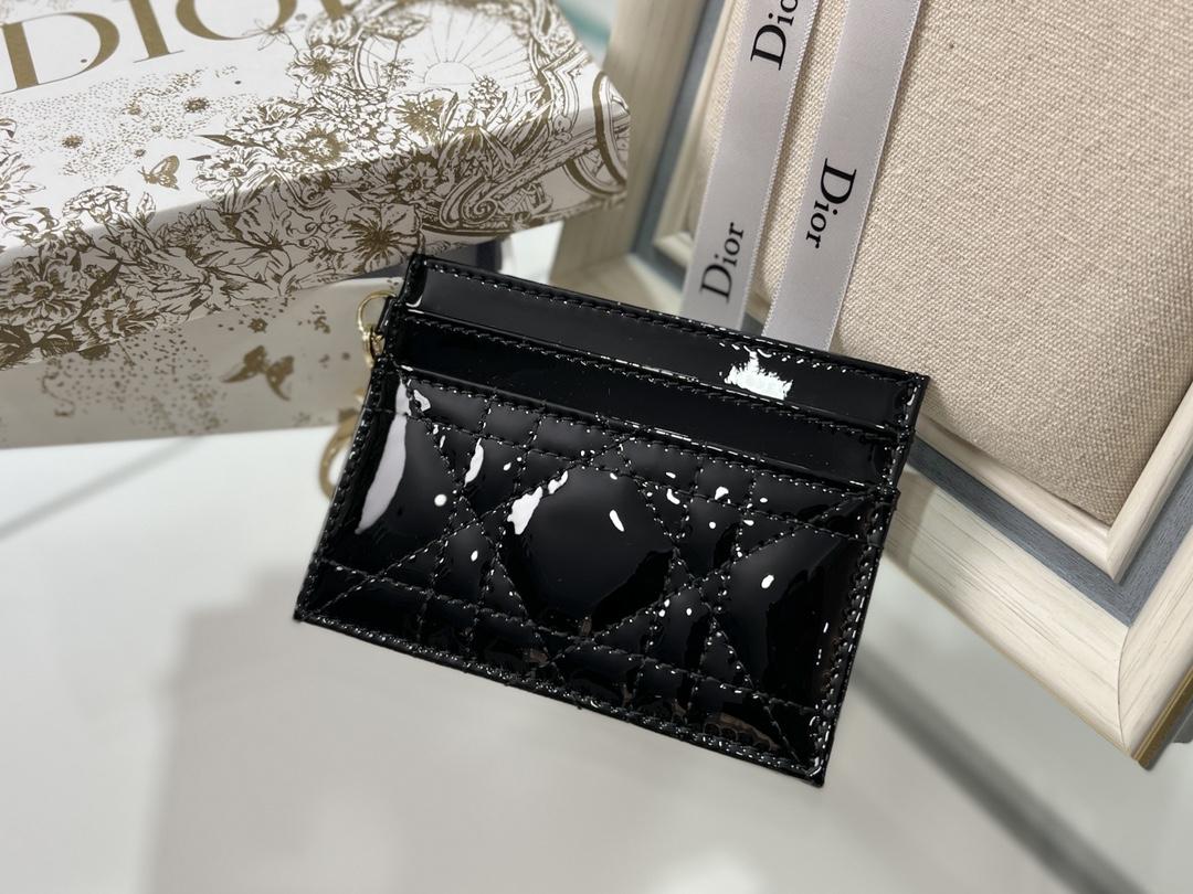 D I O R Dior Lady Patent Cannage Card Holder 레플리카 11번 이미지 - 지갑 | 세미샵 레플리카 사이트