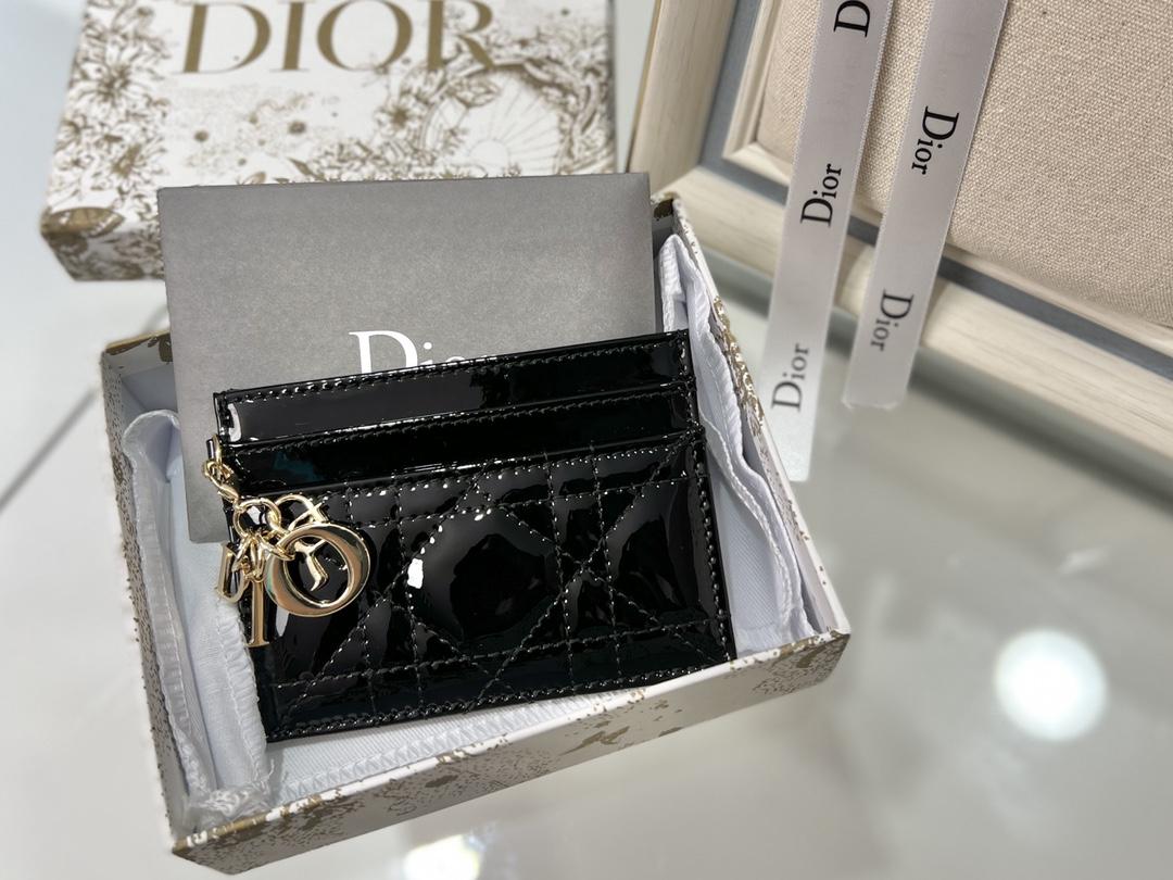 D I O R Dior Lady Patent Cannage Card Holder 레플리카 12번 이미지 - 지갑 | 세미샵 레플리카 사이트