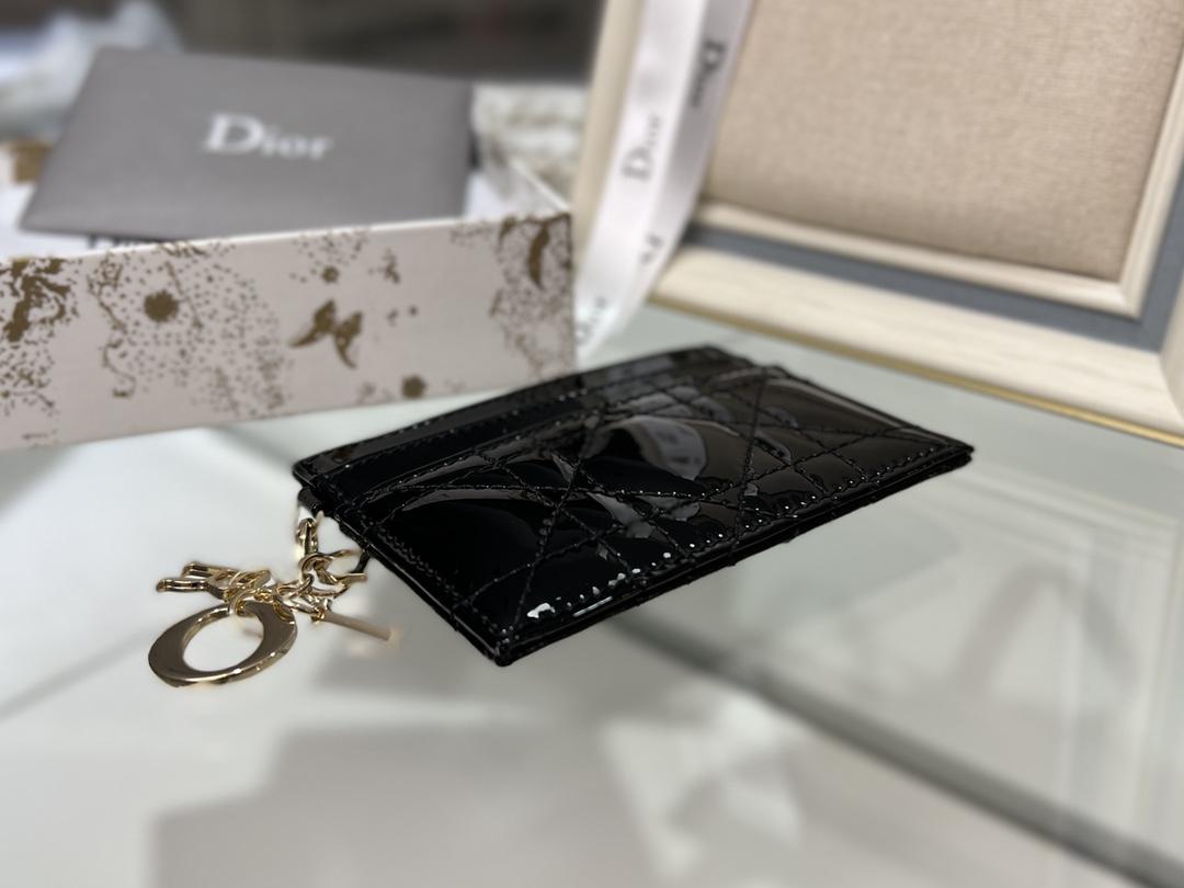 D I O R Dior Lady Patent Cannage Card Holder 레플리카 13번 이미지 - 지갑 | 세미샵 레플리카 사이트