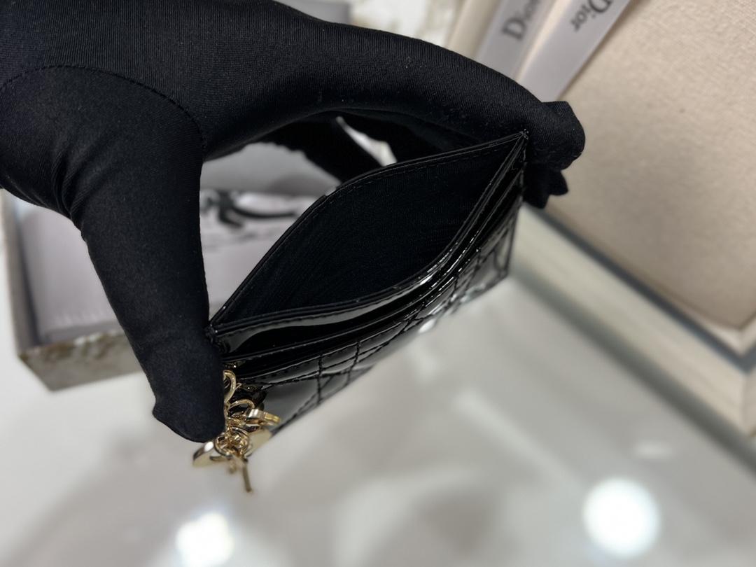 D I O R Dior Lady Patent Cannage Card Holder 레플리카 15번 이미지 - 지갑 | 세미샵 레플리카 사이트