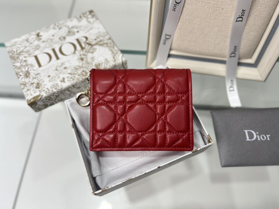 D I O R Dior Mini Lady Wallet Cannage 레플리카 6번 이미지 - 지갑 | 세미샵 레플리카 사이트