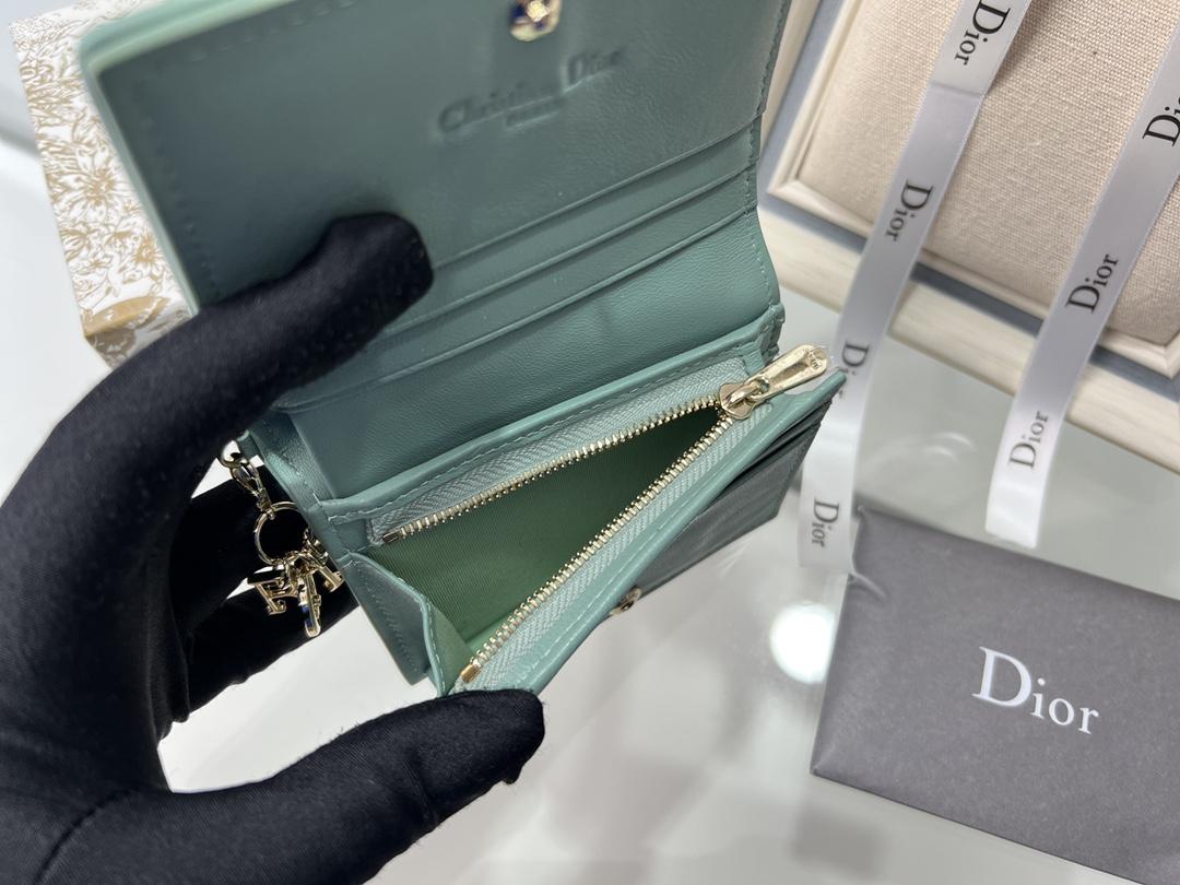 D I O R Dior Mini Lady Wallet Cannage 레플리카 15번 이미지 - 지갑 | 세미샵 레플리카 사이트