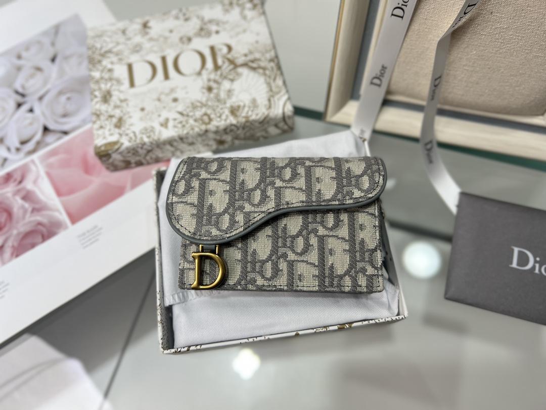 D I O R Dior Oblique Saddle Flap Holder 레플리카 1번 이미지 - 지갑 | 세미샵 레플리카 사이트