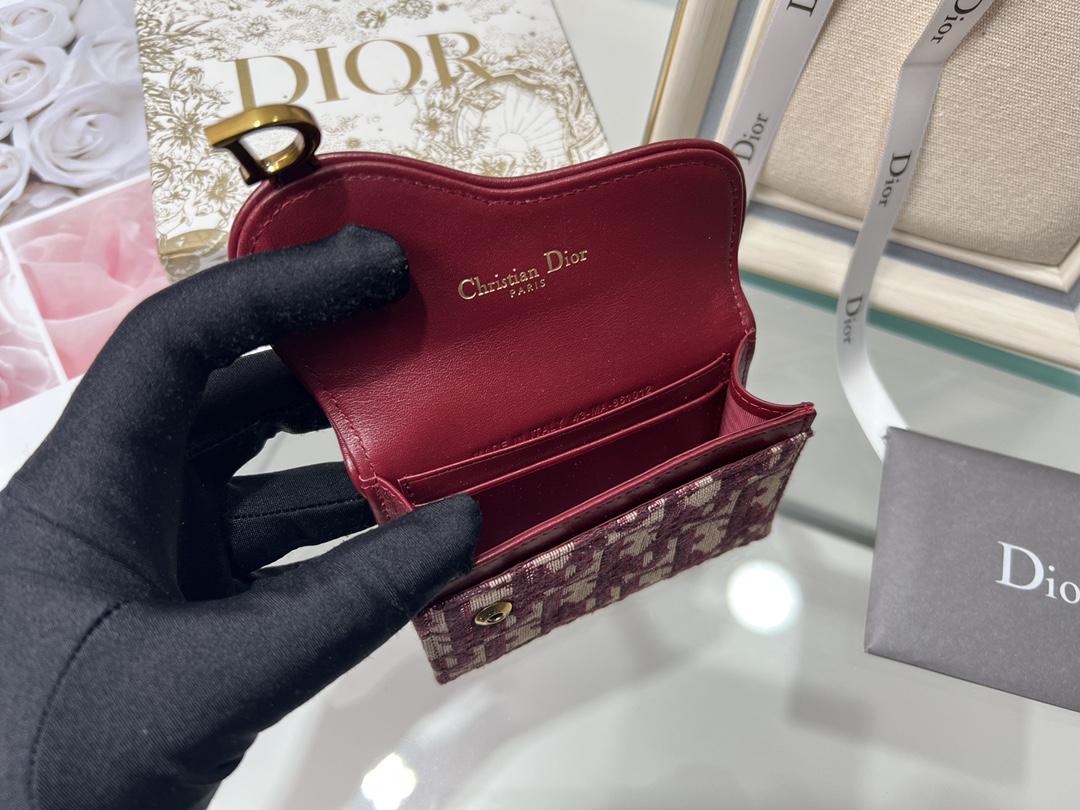D I O R Dior Oblique Saddle Flap Holder 레플리카 10번 이미지 - 지갑 | 세미샵 레플리카 사이트