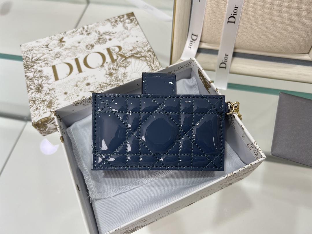 D I O R Dior Patent 5 Gusset Card Horder 레플리카 7번 이미지 - 지갑 | 세미샵 레플리카 사이트