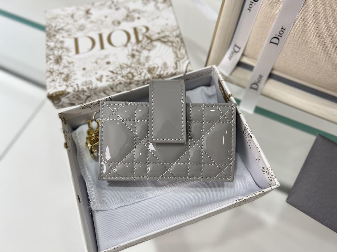 D I O R Dior Patent 5 Gusset Card Horder 레플리카 11번 이미지 - 지갑 | 세미샵 레플리카 사이트