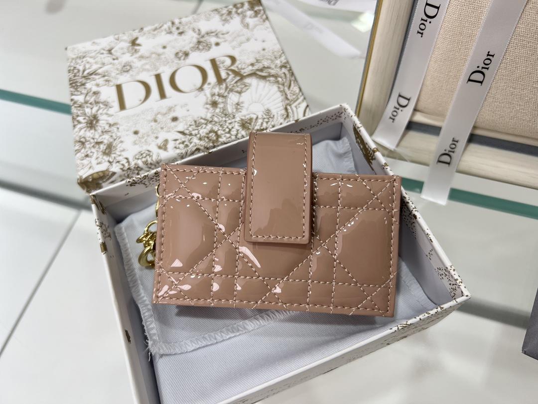 D I O R Dior Patent 5 Gusset Card Horder 레플리카 25번 이미지 - 지갑 | 세미샵 레플리카 사이트