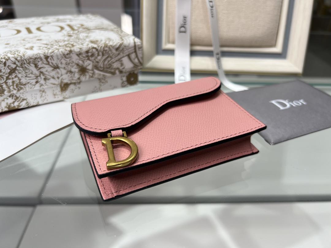 D I O R Dior Saddle Flap Card Holder 레플리카 3번 이미지 - 지갑 | 세미샵 레플리카 사이트