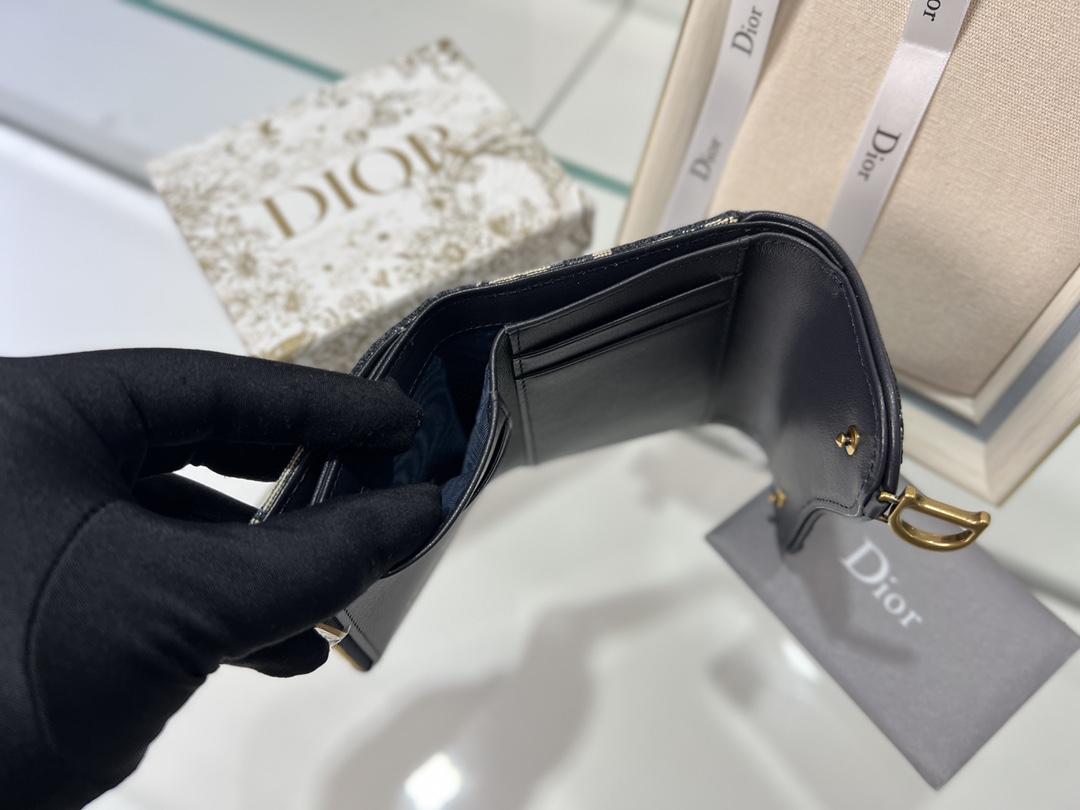 D I O R Dior Saddle Lotus Oblique Wallet 레플리카 4번 이미지 - 지갑 | 세미샵 레플리카 사이트