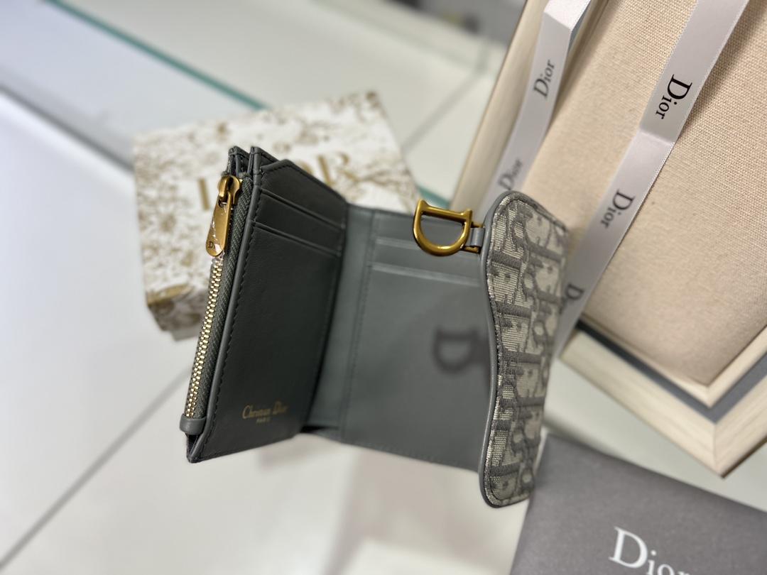 D I O R Dior Saddle Lotus Oblique Wallet 레플리카 9번 이미지 - 지갑 | 세미샵 레플리카 사이트