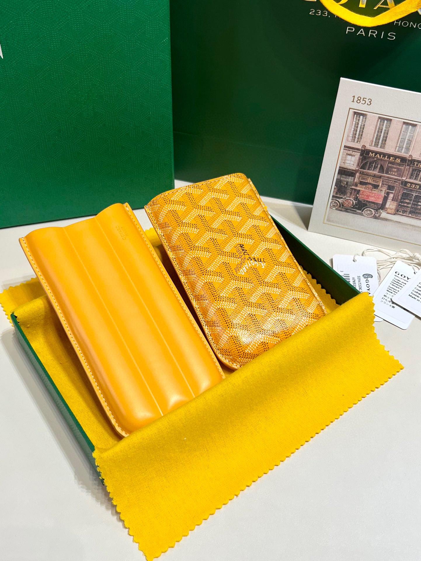 G O Y A R D Goyard Churchill 3 Cigar Case 레플리카 28번 이미지 - 지갑 | 세미샵 레플리카 사이트
