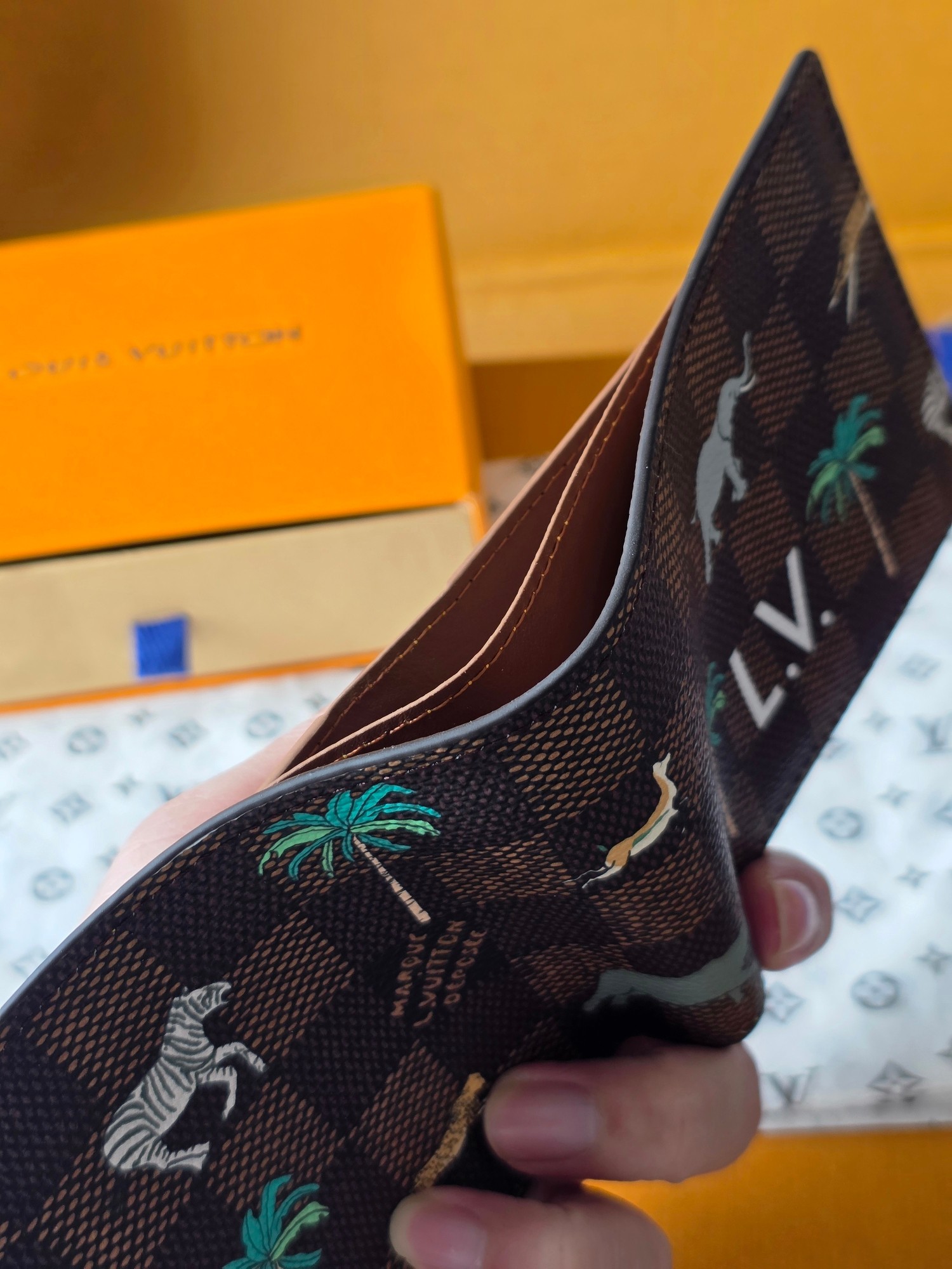 Louis Vuitton 루이비통 멀티플 월릿 더 다즐링 리미티드 레플리카 6번 이미지 - 지갑 | 세미샵 레플리카 사이트