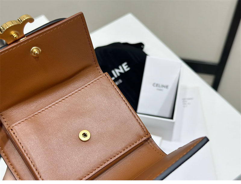 셀린느 셀린느 트리옹프 플랩 지갑 10D783 / 10D782 레플리카 4번 이미지 - 지갑 | 세미샵 레플리카 사이트